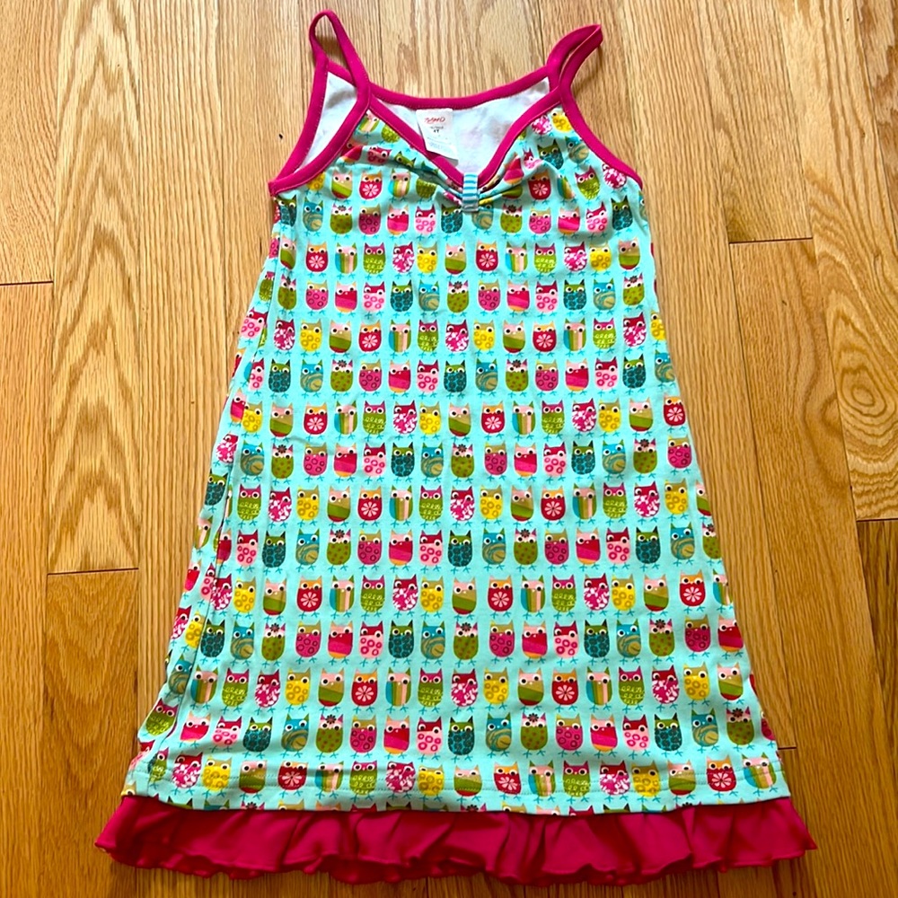 Boutique Zutano 4T Owl summer dress